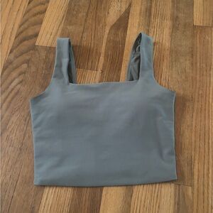 Abercrombie & Fitch green/Gray Crop Top